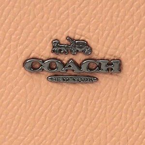 COACH Women's Zip Card Case in Crossgrain Leather